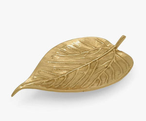 Golden Leaf Trinket Dish