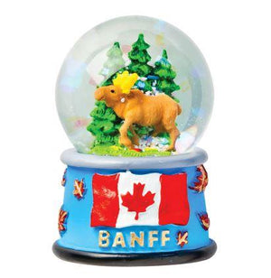 Banff Snow Globe Magnet