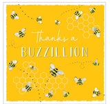 Thanks a Buzzilion Notecards - Set of 6