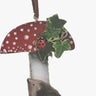 Mushroom with Hedgehog Ornament