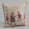 Cross Country Skiiers Pillow
