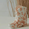 Cactus Flower Cowgirl Boot Candle