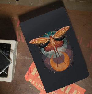Cosmic Moth Layflat Journal