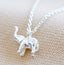 Tiny Elephant Silver Necklace