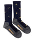 Men's Merino Wool Moon & Star Socks