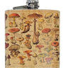 Mushroom Wood Flask