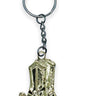 Vintage Cowboy Boots Keychain Gold