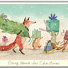 Going Home for Christmas Card