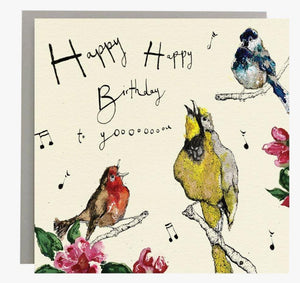 Birthday Birdsong Card