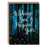 Wishing You A Magical Year Card