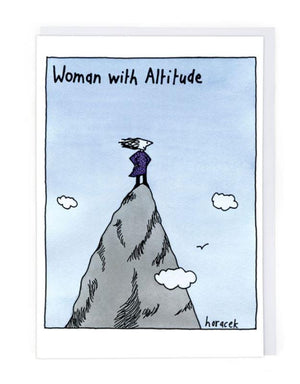Woman with Attitude Card