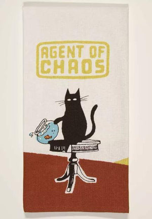 Agent of Chaos Tea Towel