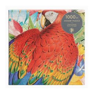 Tropical Garden Parrot 1000 Piece Puzzle