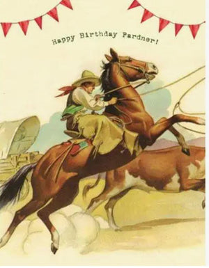 Happy Birthday Pardner Card