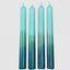 Blue Dip Candle Stick Set