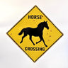 Horse Crossing Sign