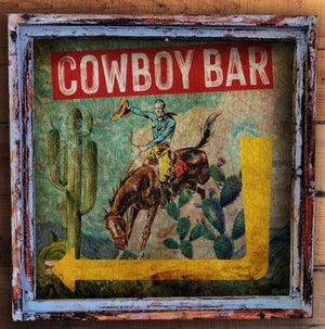 Cowboy Bar Decor