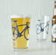 Bicycle Pint Glass - Navy Blue