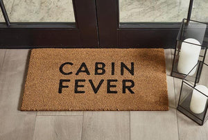 Cabin Fever Door Mat