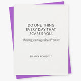 Do One Thing A Day Card