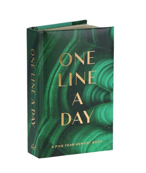 Malachite 5 Year Journal