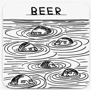 Beer Swimmers Coaster