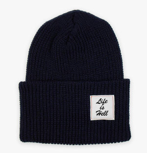 Life is Hell Navy Toque