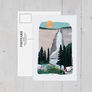 Takakkaw Falls Postcard