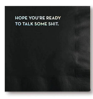 Hope You're Ready Cocktail Napkins