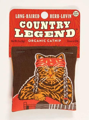 Long-haired Herb Lovin' Country Legend Catnip Toy