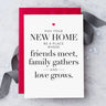 New Home Card