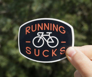 Running Sucks Sticker