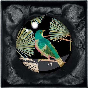Paperweight Asain Bamboo with Bird