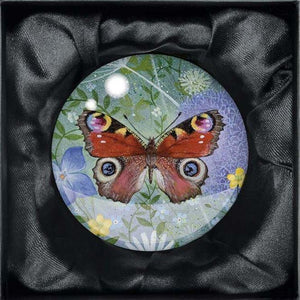 Peacock Butterfly Paperweight