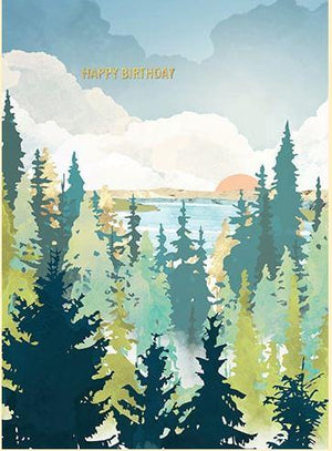 Happy Birthday Summer Views Card