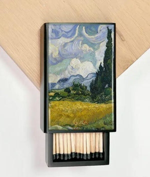 Van Gogh Wheat Field Fireplace Matches