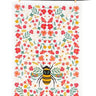 Floral Bee Tea Towel