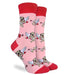 Cupid Pugs Socks - Small/Medium