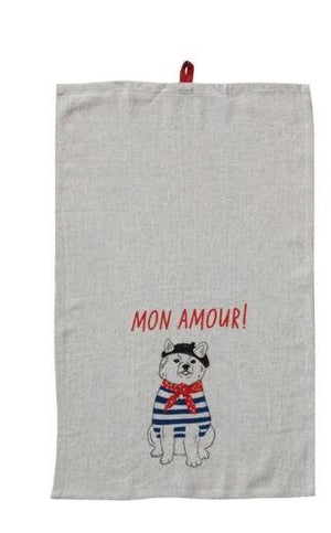 Mon Amour Tea Towel