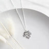 Heirloom Silver Maple Leaf Necklace