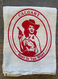 Best in the West Calgary Tea Towel