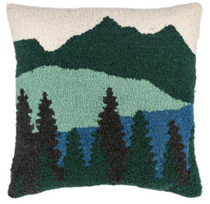Forest Wool Hook Pillow