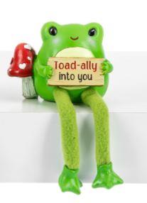 Toad-lly into You Frog Decor