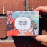 You Are The Best Cedar and Rose Soap Bar