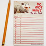 Opossum To Do List Notepad