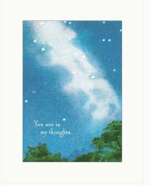 You Are In My Thoughts - Sympathy Card