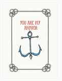 You Are My Anchor Card
