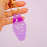 Let's Go Girl Keychain