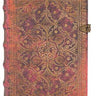 Carmine Equinoxe Hardcover Journal with Clasp Closure
