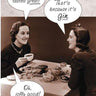 Tea Tastes Great Because its Gin Birthday Card